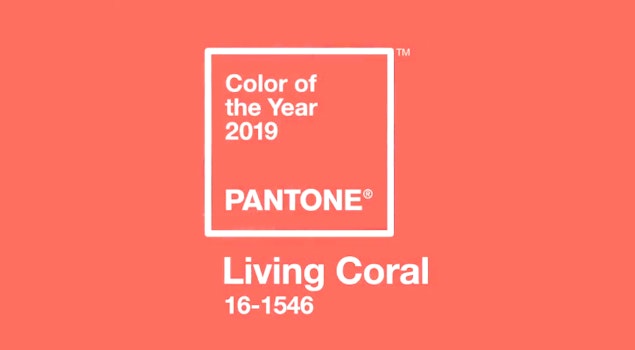Living Coral es el color Pantone 2019